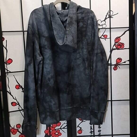 Todd Snyder X Champion - Tie-Dyed Loopback Cotton-Jersey Hoodie - Black - Picture 6 of 11